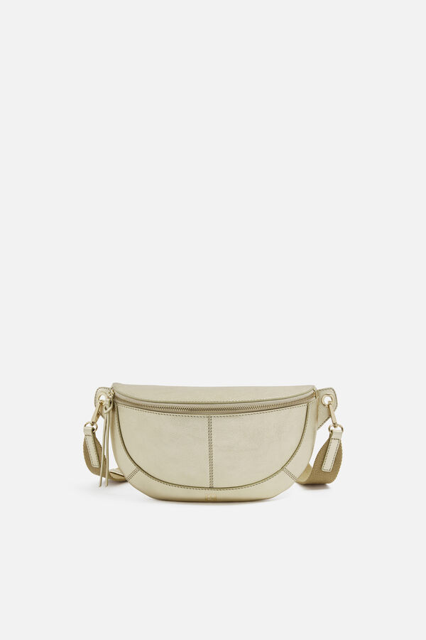 Leder-Bauchtasche Savana2 von naturel gold damen