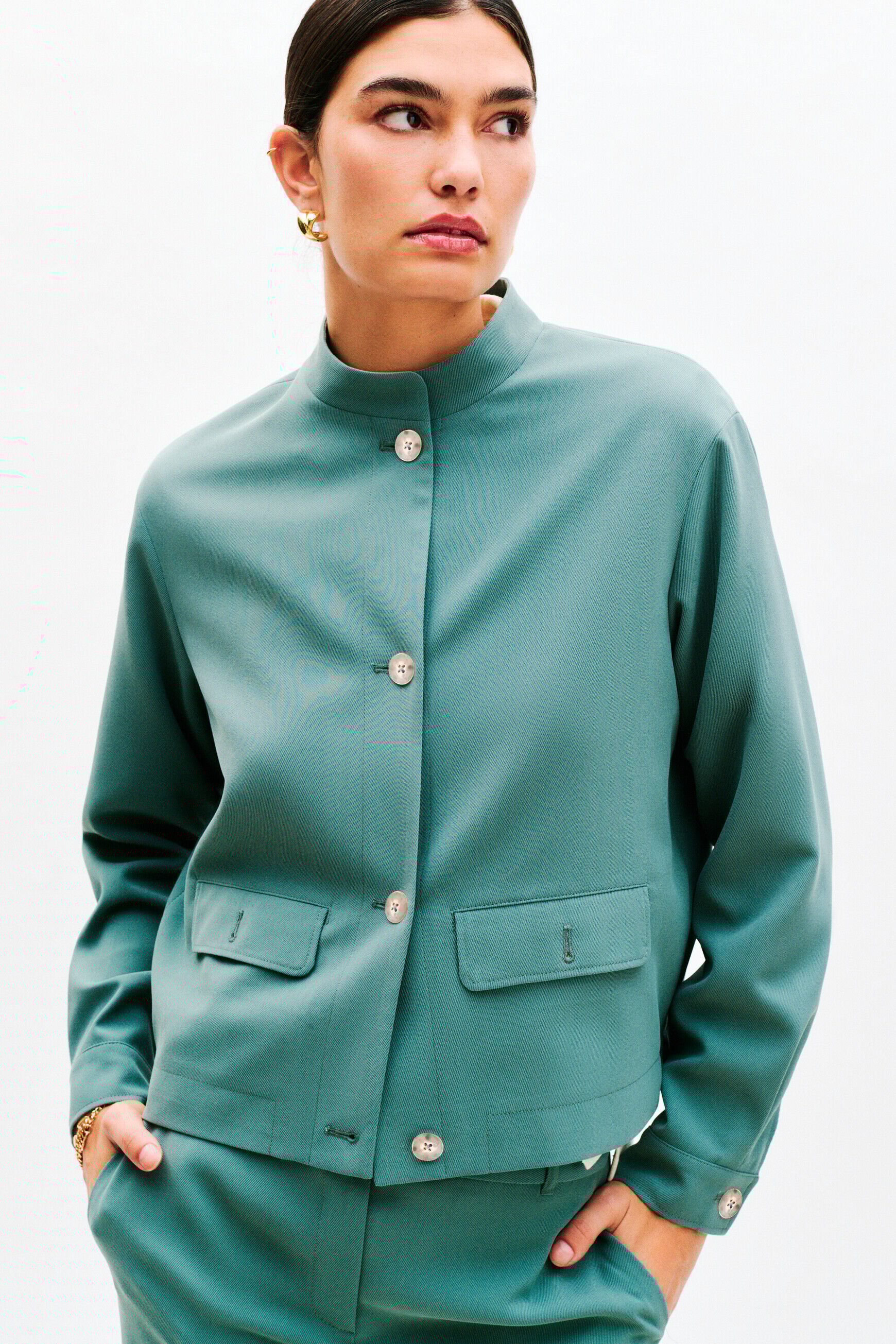 Veste Veronique vert pastel femme