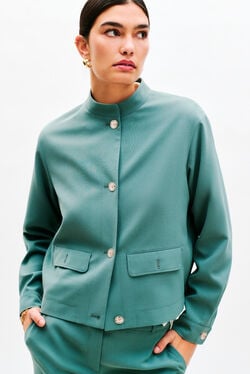 Veste Veronique vert pastel femme