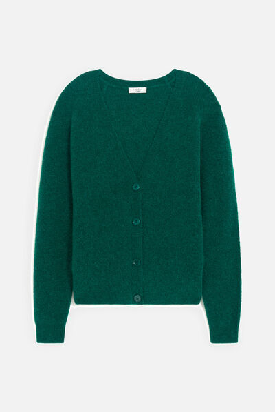 Pull marta vert fonce femme