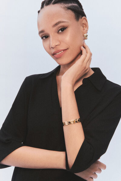 bracelet vik couleur or femme