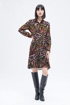 Jemini skirt cognac brown woman