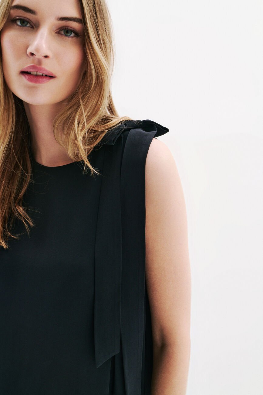 Vestido Rgaelle preto mulher