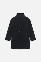 Gbomani coat black woman