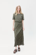 thugo T-shirt khaki green woman