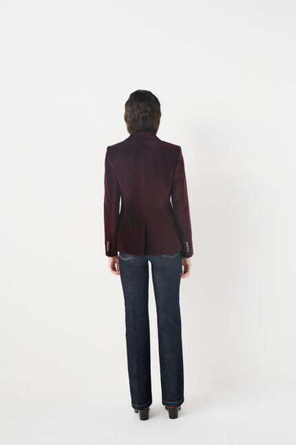 blazer aurora prune femme