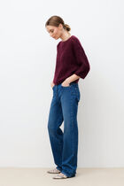 mchloe sweater plum woman