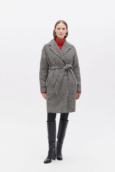 Manteau granta ecru femme