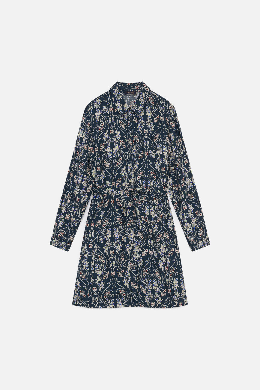 marineblauw vrouw