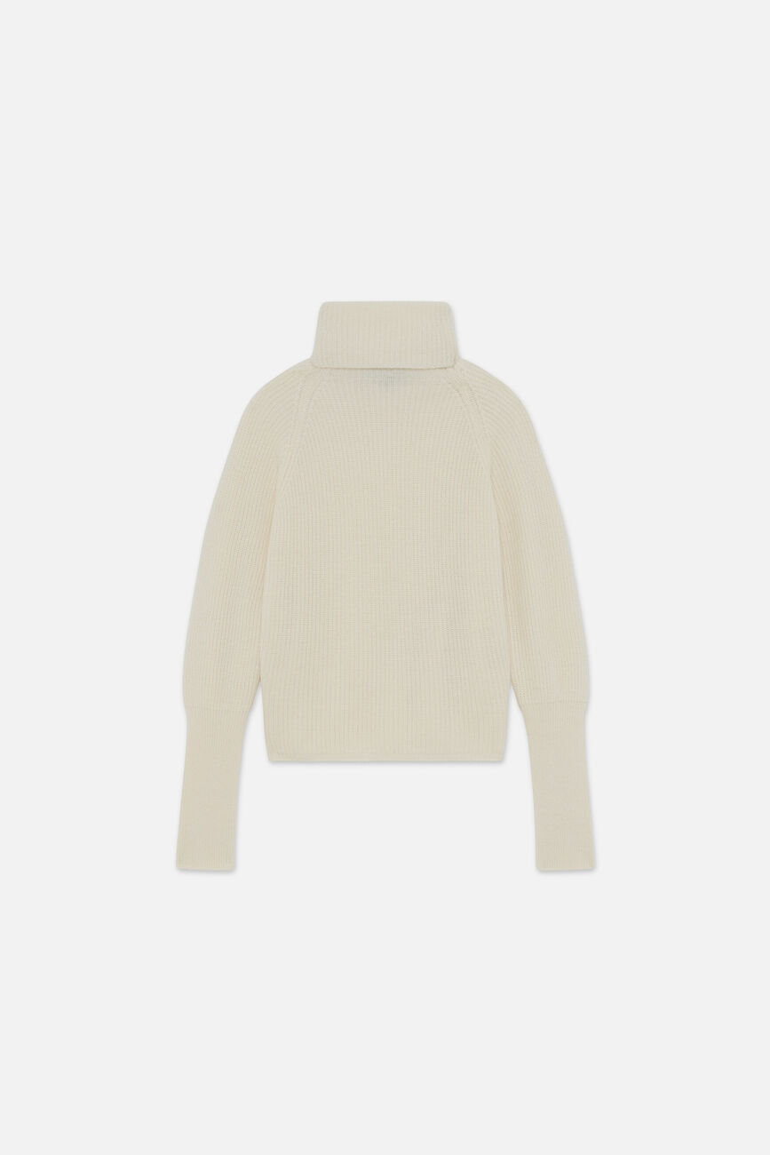 Pull mwarren Made in Italy ivoire femme