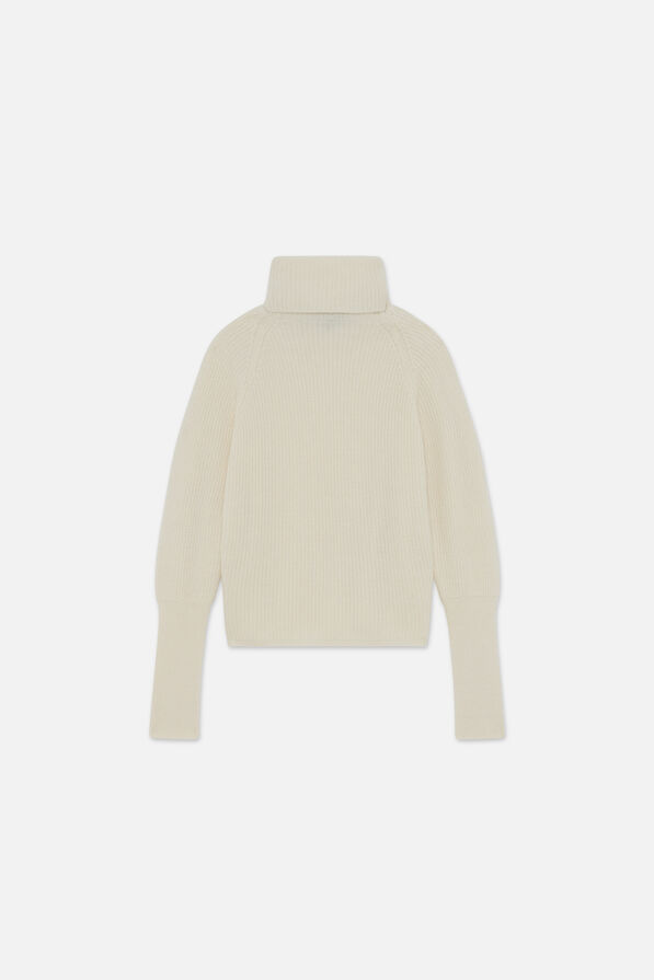 Pull mwarren Made in Italy ivoire femme