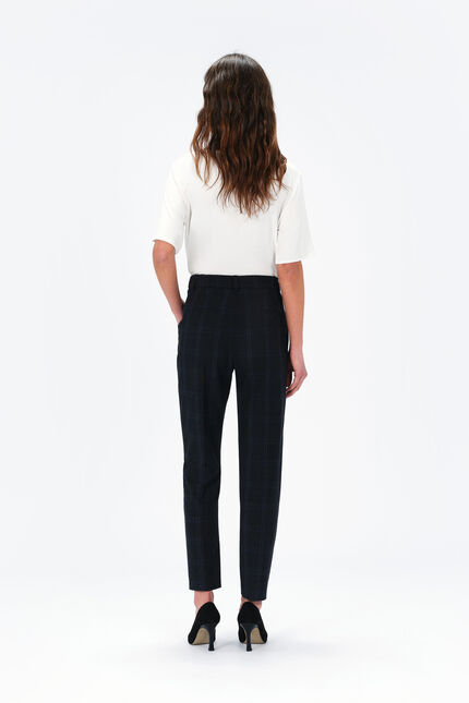 Pantalon psidiko11 gris fonce femme