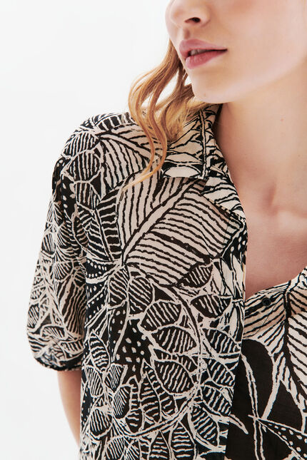 Camisa Czelly preto mulher