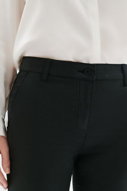 Hose Pcomilong schwarz damen