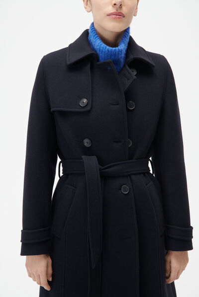 Jas Genna marineblauw vrouw