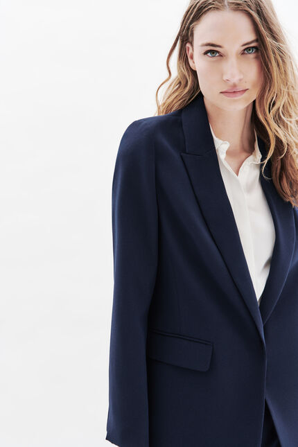 Veste Vermeille bleu marine femme