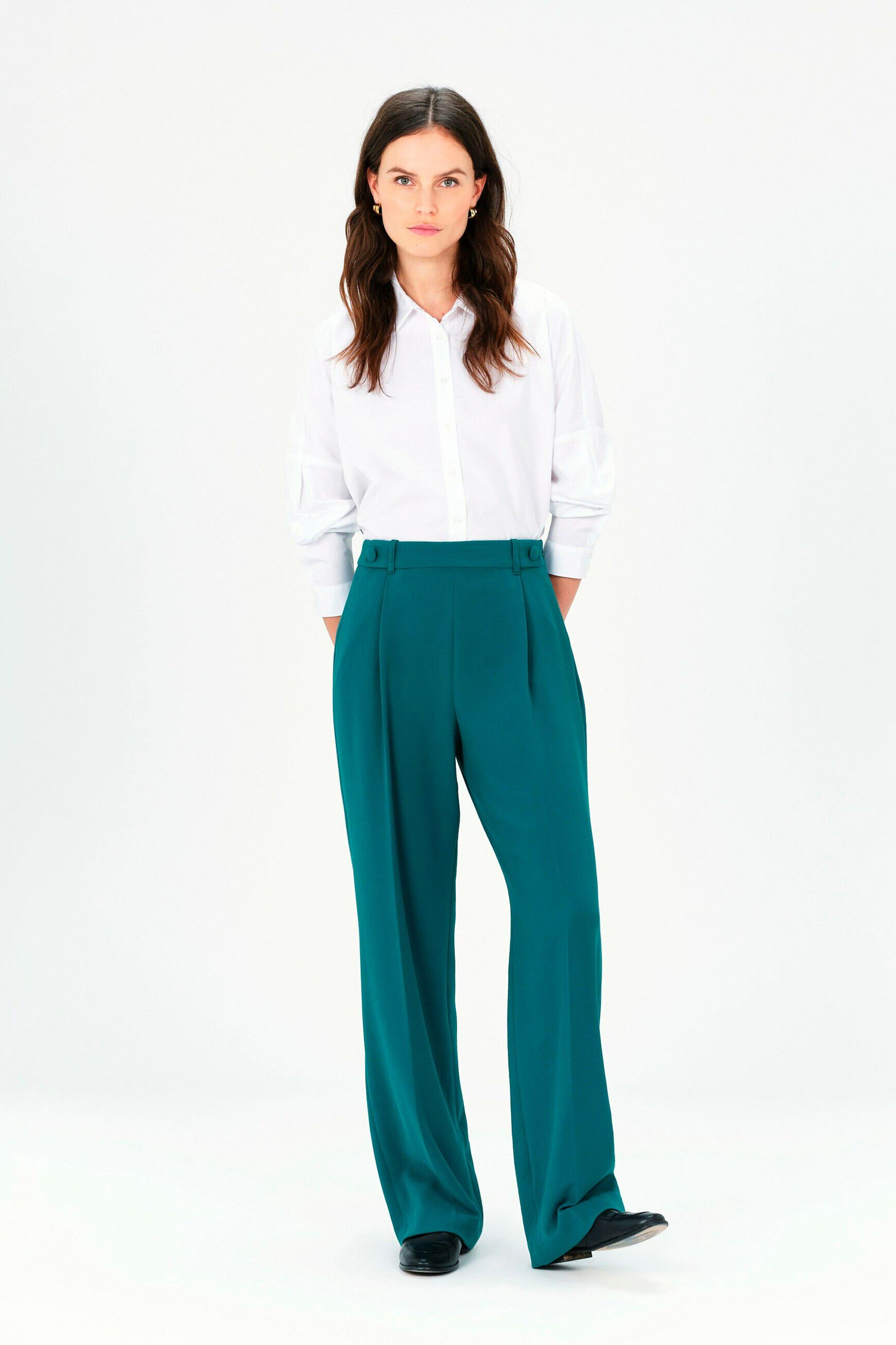 Pantalons Femme droit loose et slim Caroll