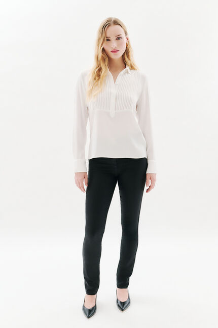 Blouse Carlota ecru femme