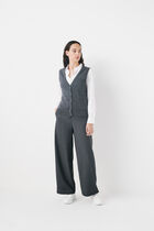 milou cardigan dark grey woman