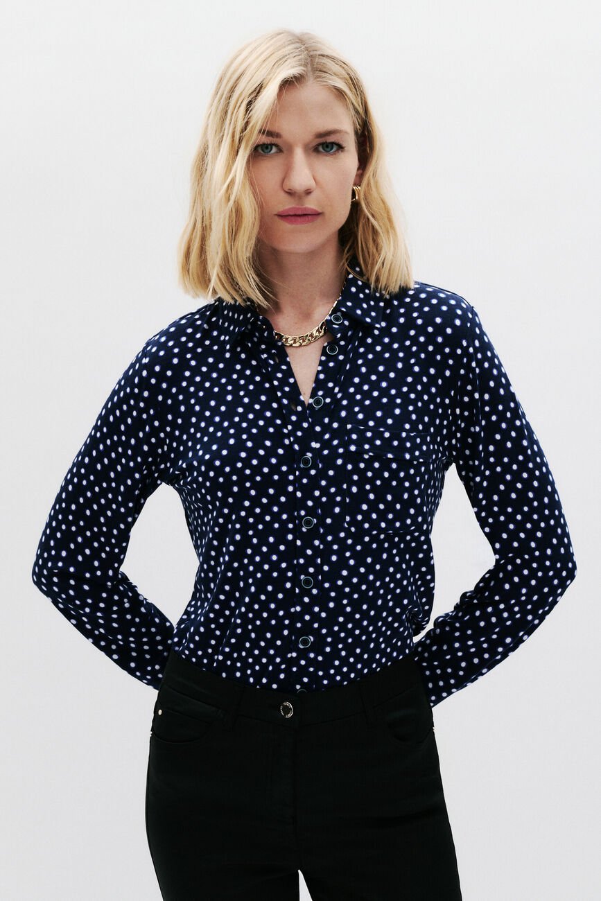 Maglietta Talba5 blu navy donna