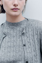 Mtheophile sweater made in Italy grey woman