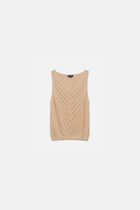 manel jumper beige woman