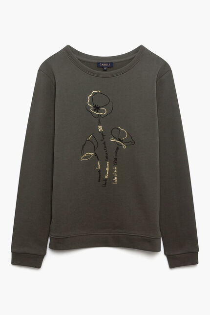 Sweatshirt Jason khakigrün damen