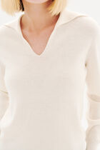 Mterry sweater ecru woman