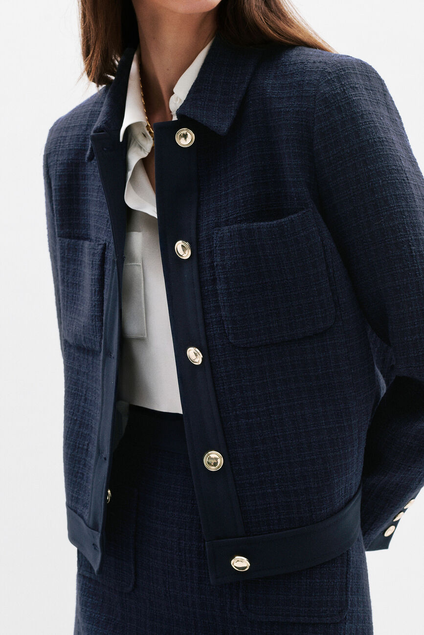 Veste Vonetta bleu marine femme
