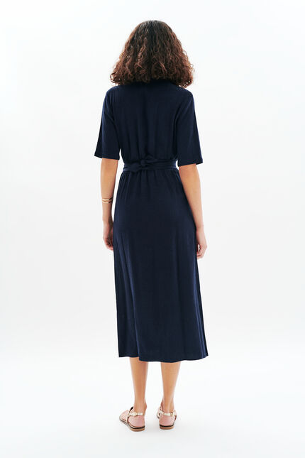 Robe Rtifanny2 bleu marine femme