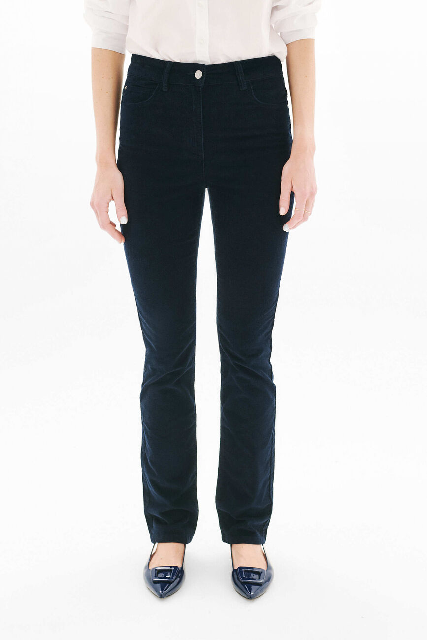 Pchicagov trousers navy blue woman