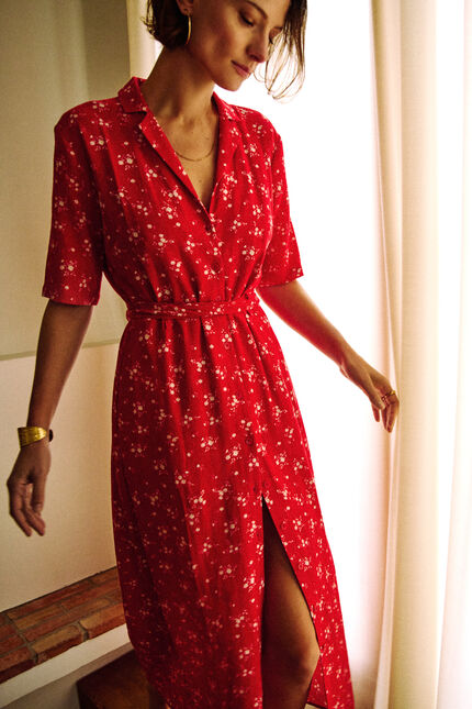 Robe Rtifanny rouge femme