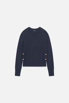 Maden sweater navy blue woman