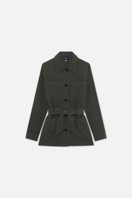 Veste Saharienne Vkelly2 vert kaki femme