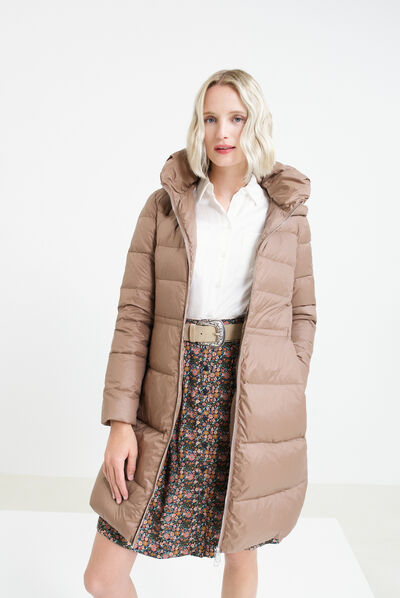 manteau ariana marron femme