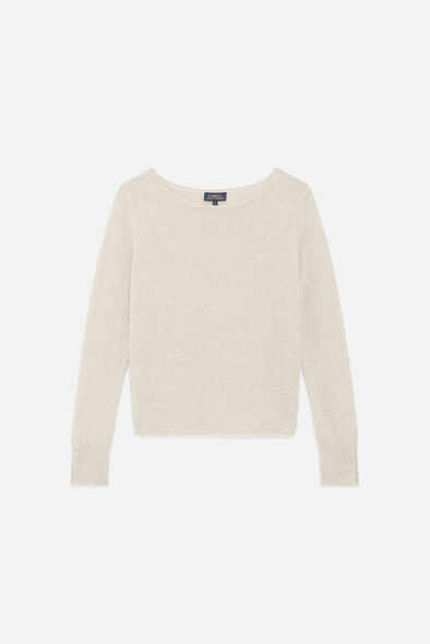 lurex trui zoan zand vrouw Lurex trui Zoan zand vrouw