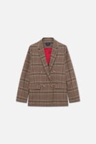 Veneziana jacket camel woman