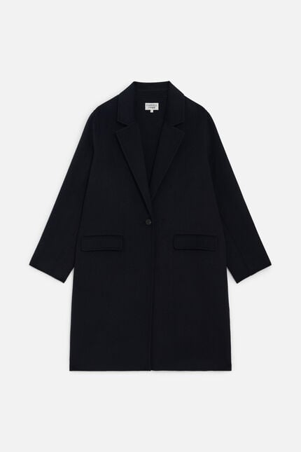 Manteau gaenora bleu marine femme