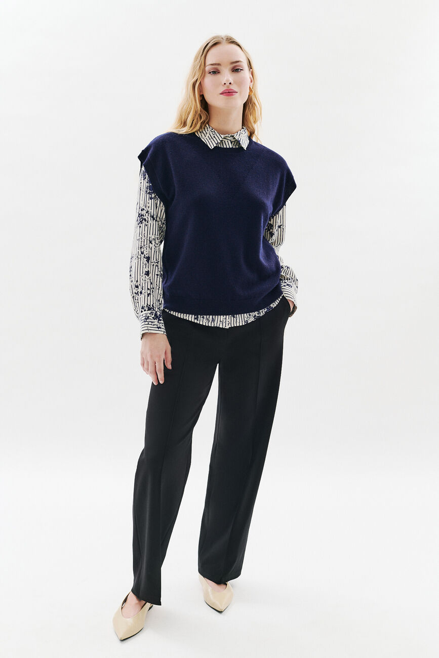 Maglione mathilde blu navy donna