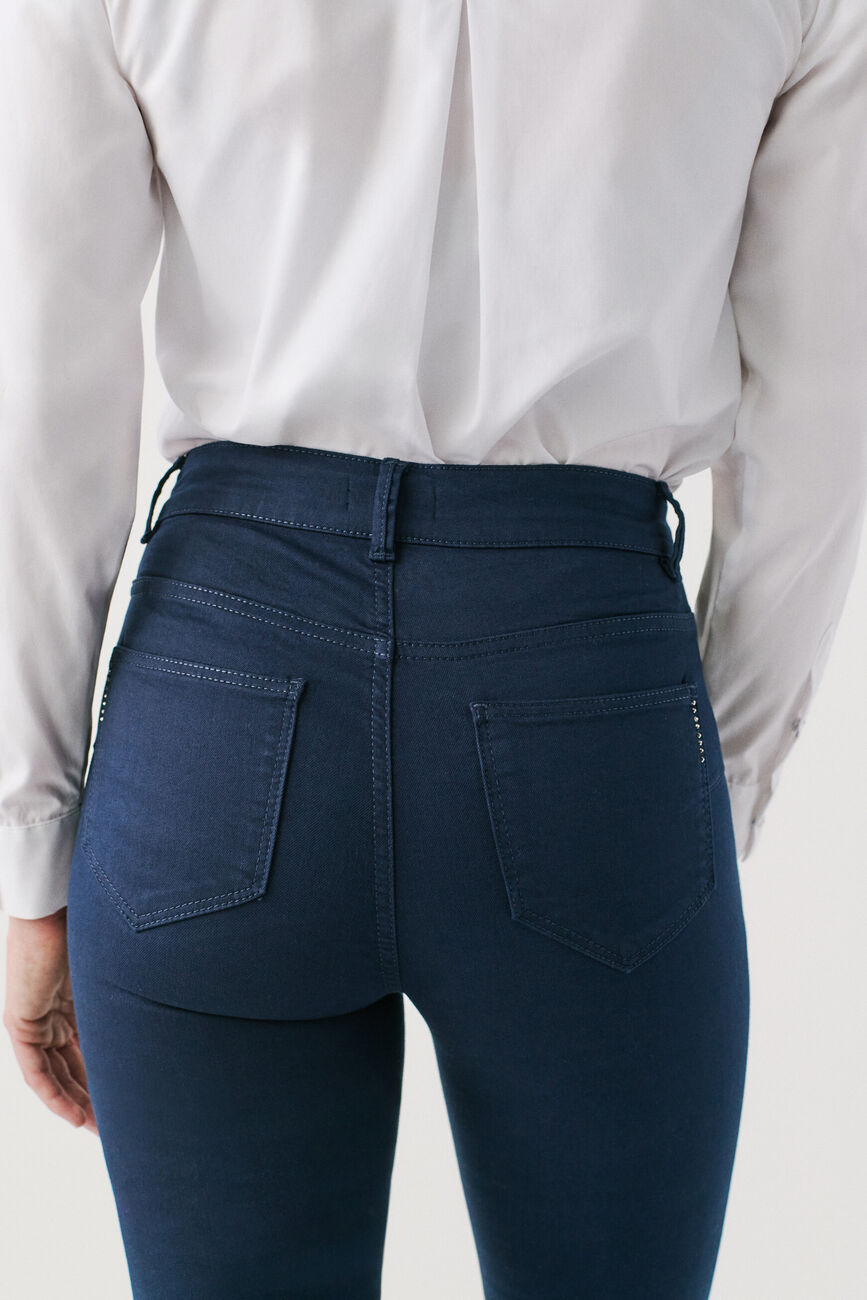 Pantalón chicago azul marino mujer