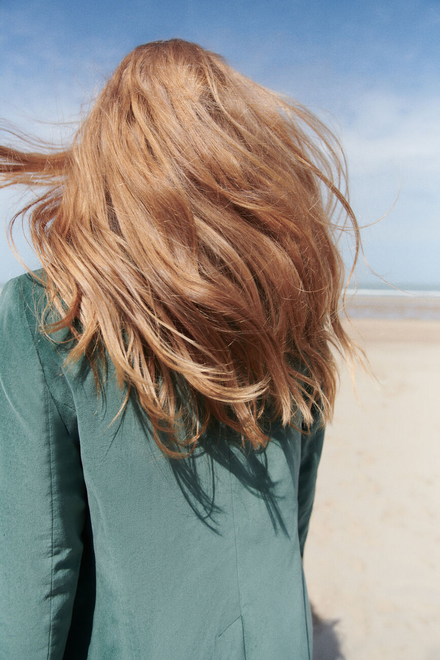blazer aurora vert clair femme