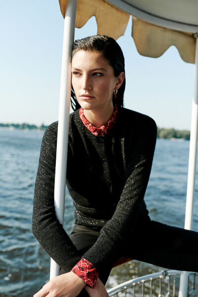 cardigan Carola noir femme
