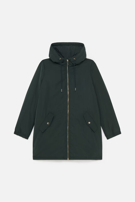 parka grenouille vert foncé vrouw