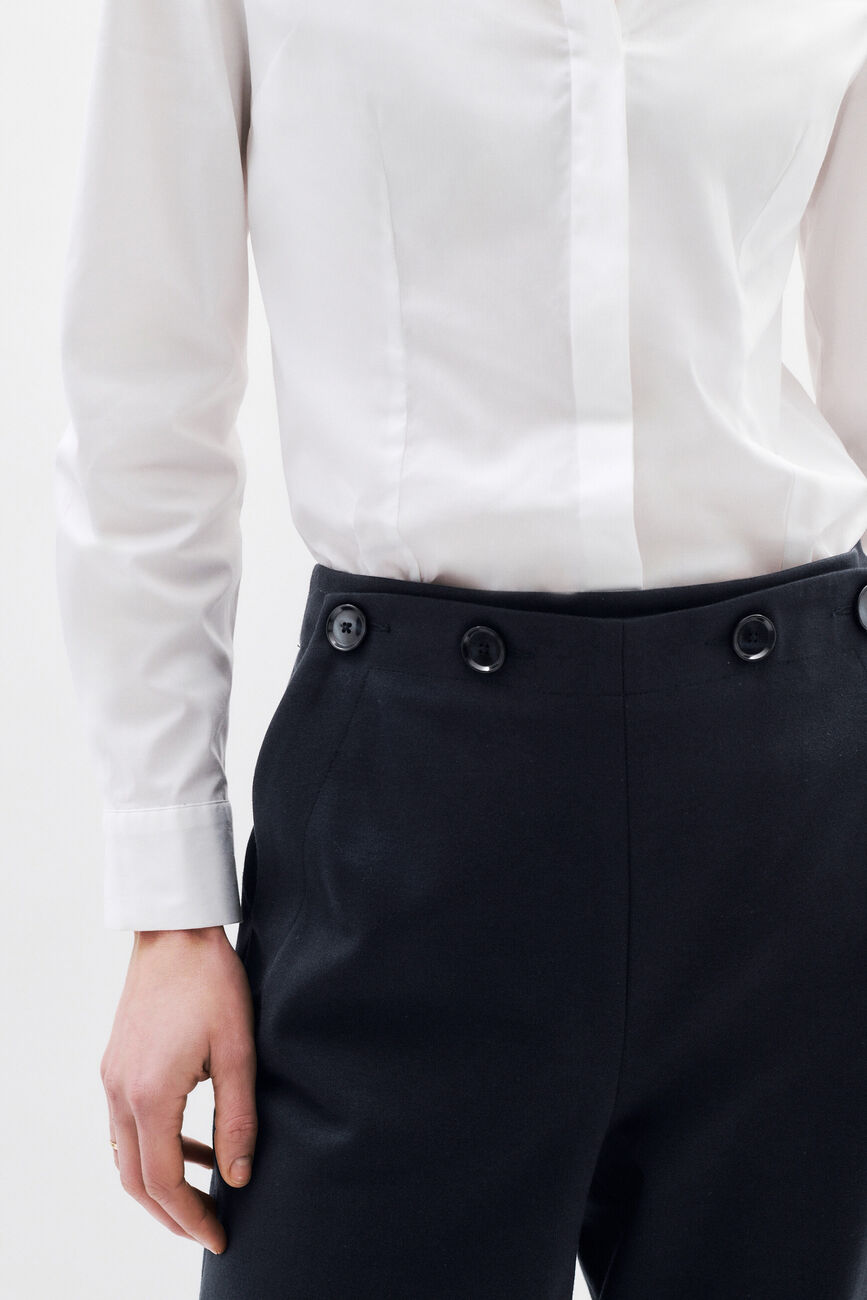 Pantalón Pio azul marino mujer