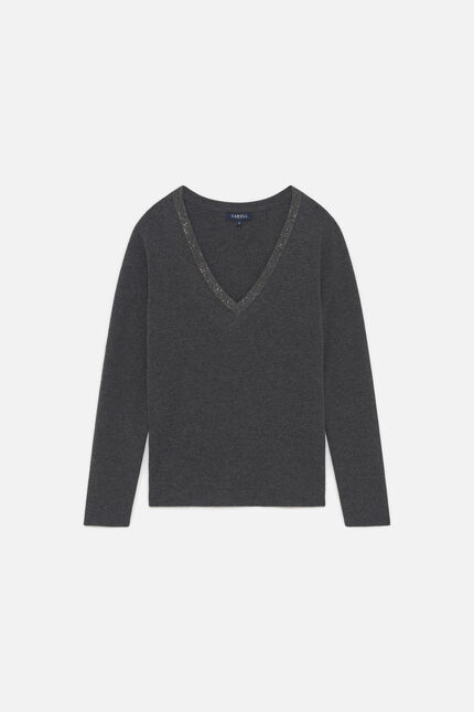 Maglione Minnie grigio donna