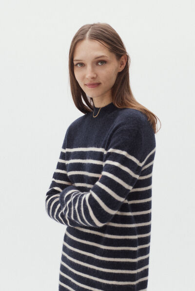 robe lara bleu marine femme