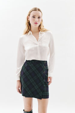 Justiane skirt navy blue woman