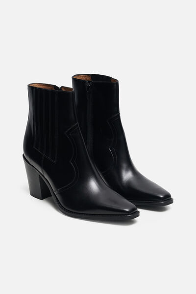 Bottines atonya noir femme