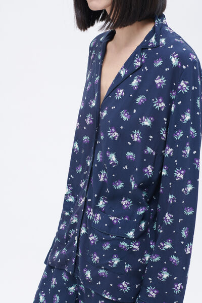 Pyjama axel bleu marine femme