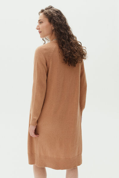 gilet armelle camel femme